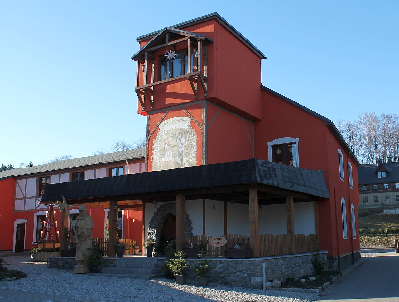 Räuchermännchenmuseum Crottendorf, Sachsen, Deutschand