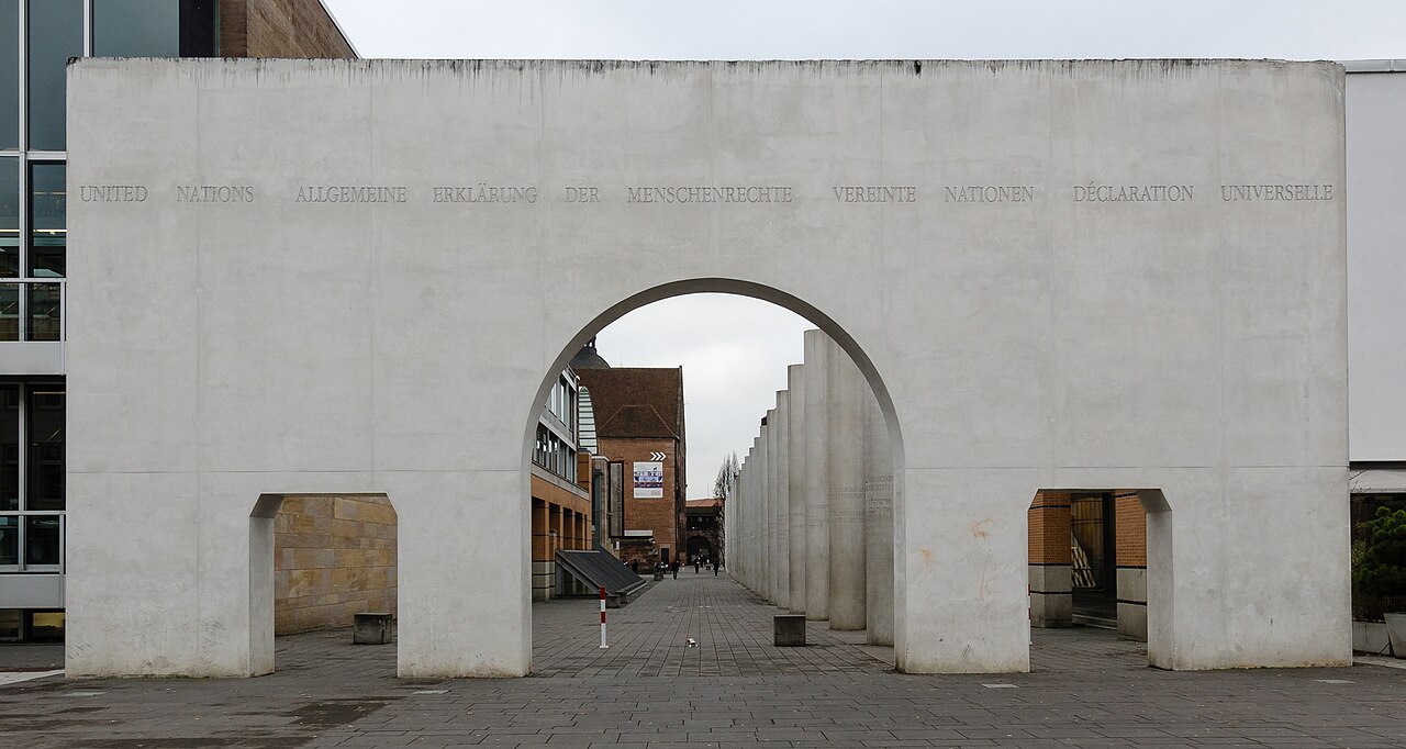 Entry to the Way of Human Rights in Nuremberg
