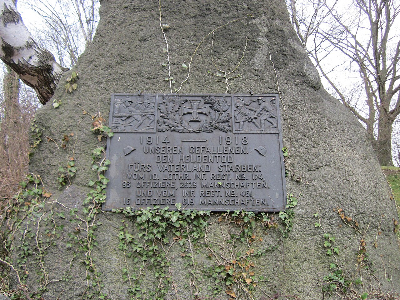 Gefallenengedenkstein am Nußberg (Saarbrücken)