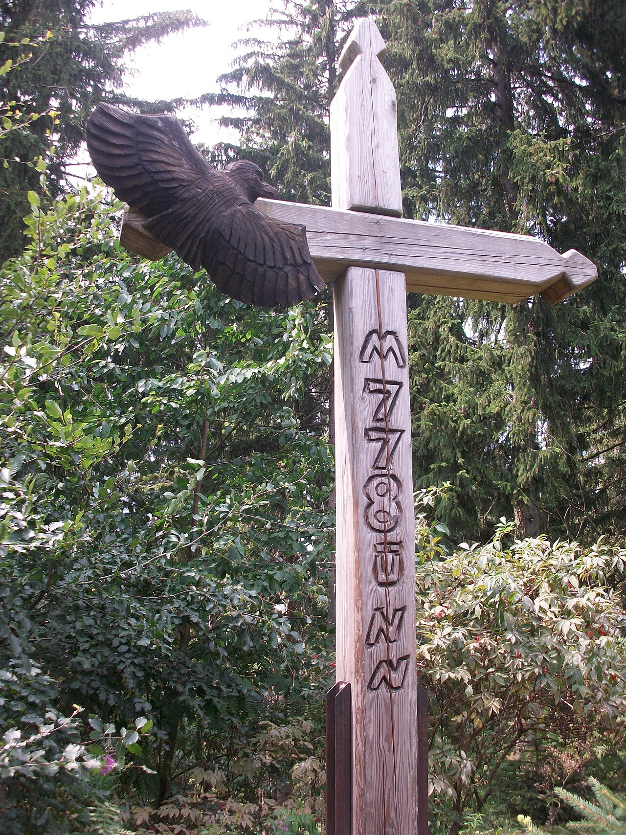 Adlerfels, Gipfelkreuz