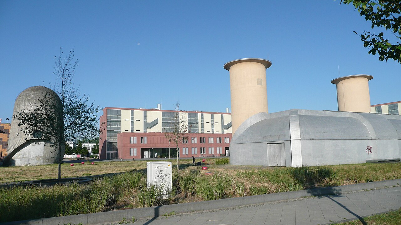 Aerodynamic park - Technical monuments - part of the technology park Berlin-Adlershof