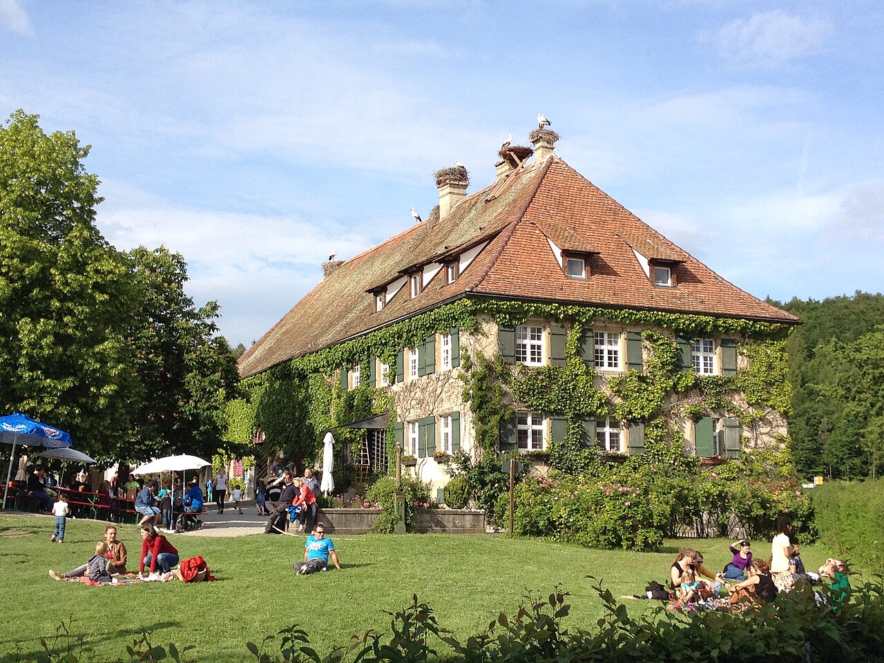Affenberg Salem Hauptgebäude