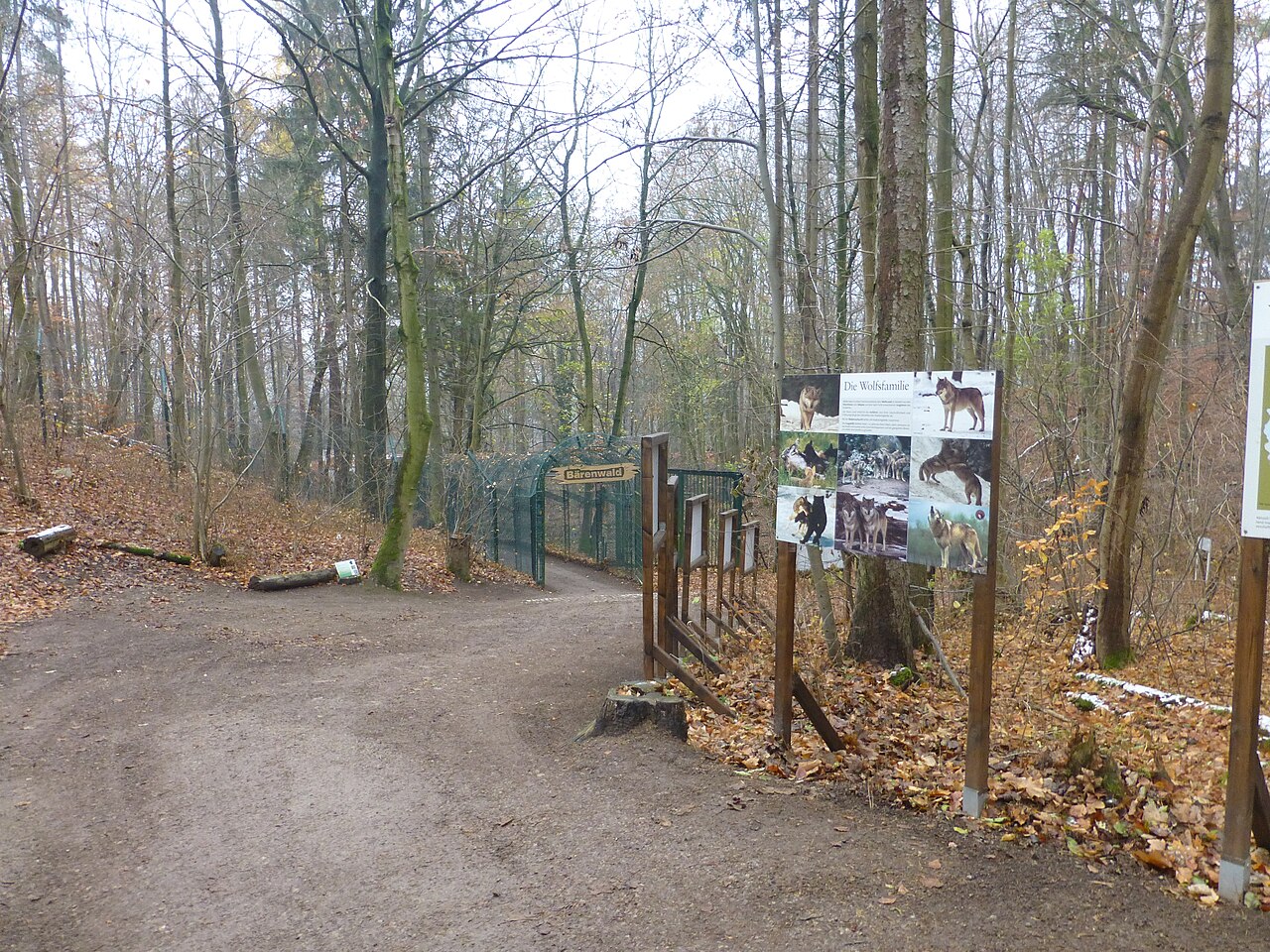 Im Bärenpark Worbis: zum Bärenwald