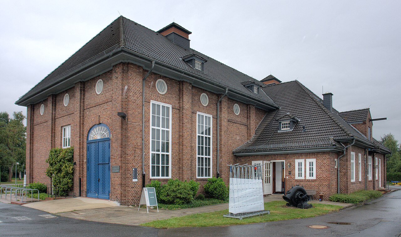 Hauptpumpwerk I, Maschinenhaus in Bremen, Bayernstraße 129