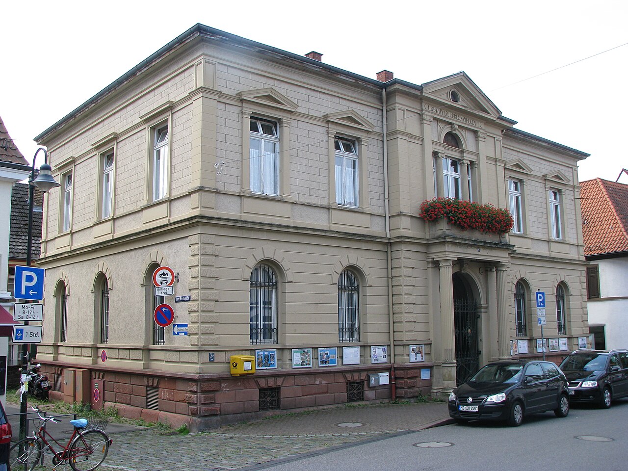 Rathaus Handschuhsheim (Heidelberg), erbaut 1877/78