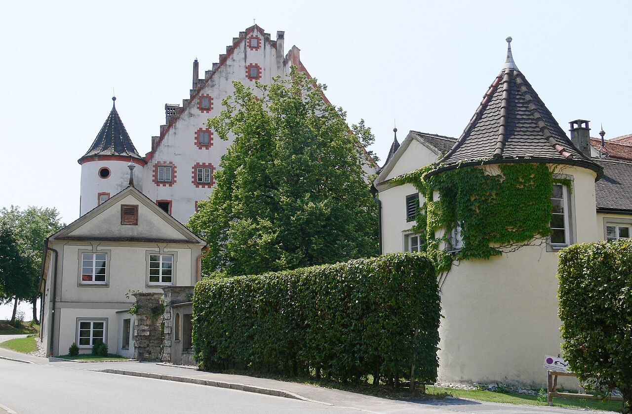 Altes Schloss Kißlegg, Kreis Ravensburg, Baden-Württemberg, Deutschland