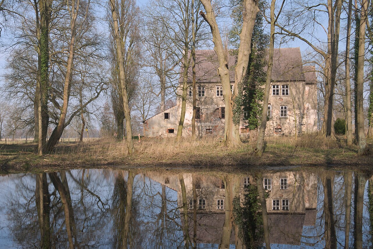 Tylsen, Salzwedel, Saxony-Anhalt, former Altes Schloss ("Old Castle")