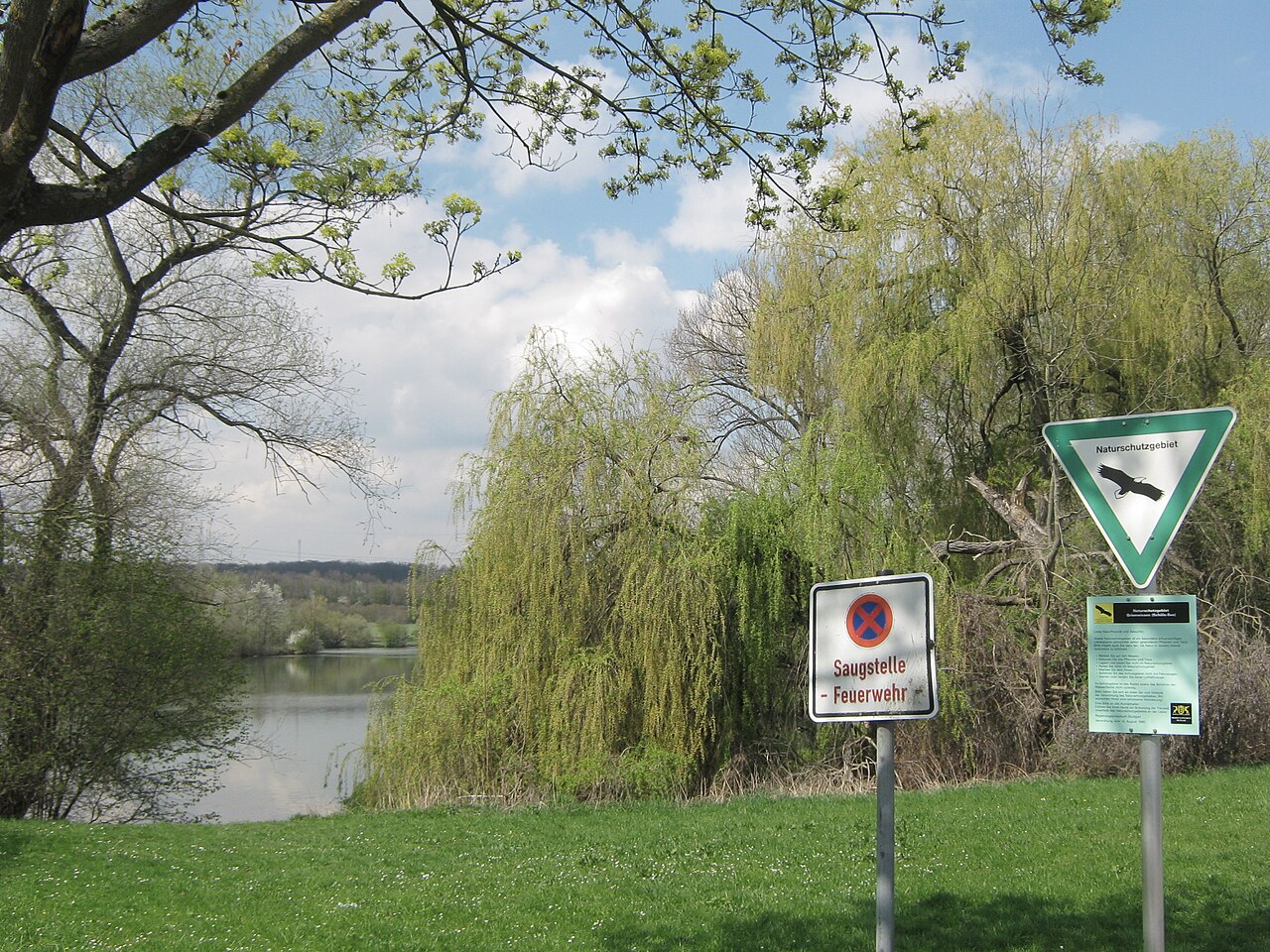 Naturschutzgebiet Am Rank (Römsee) bei Unterensingen im Neckartal