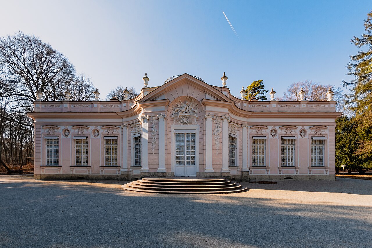 The Amalienburg near the Nymphenburg Palace