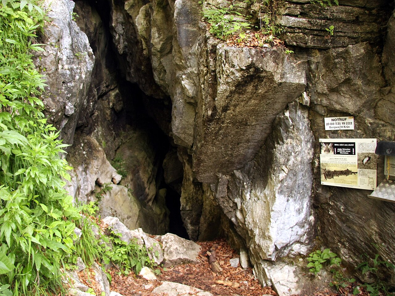 Eingang des Angerllochs