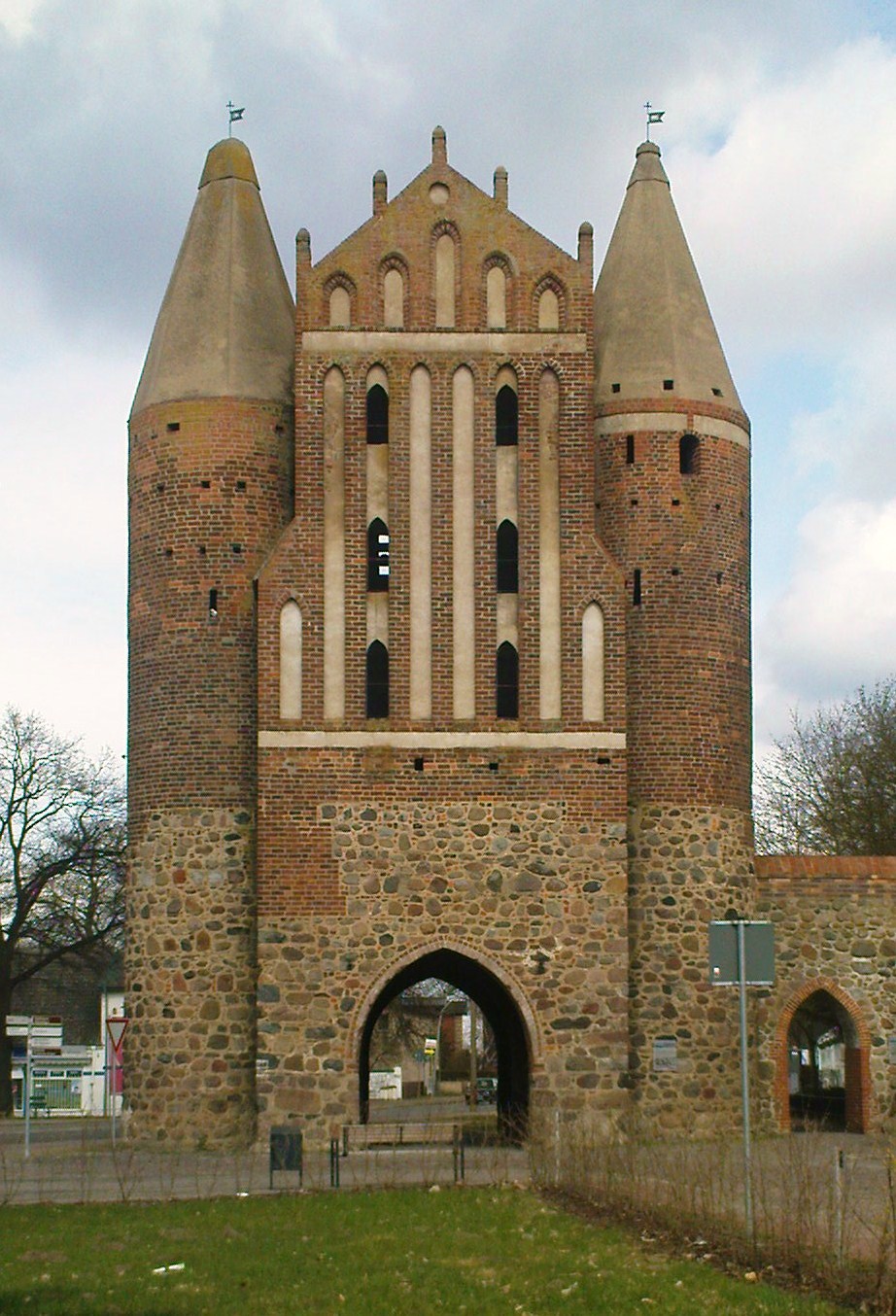 Anklamer Tor in Friedland (Mecklenburg)