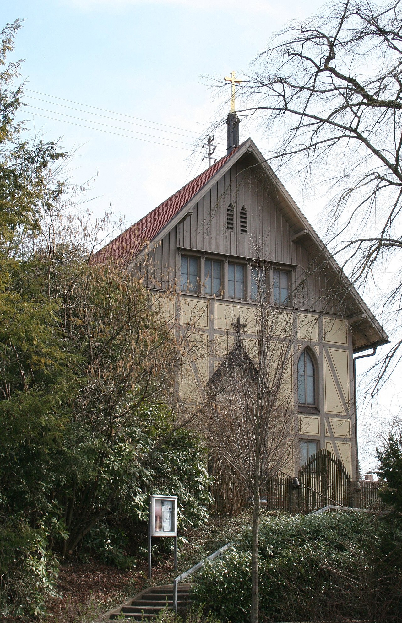 Apostelchurch Krumbach (second name: Lindlkirche) in Krumbach (Schwaben), evangelical
