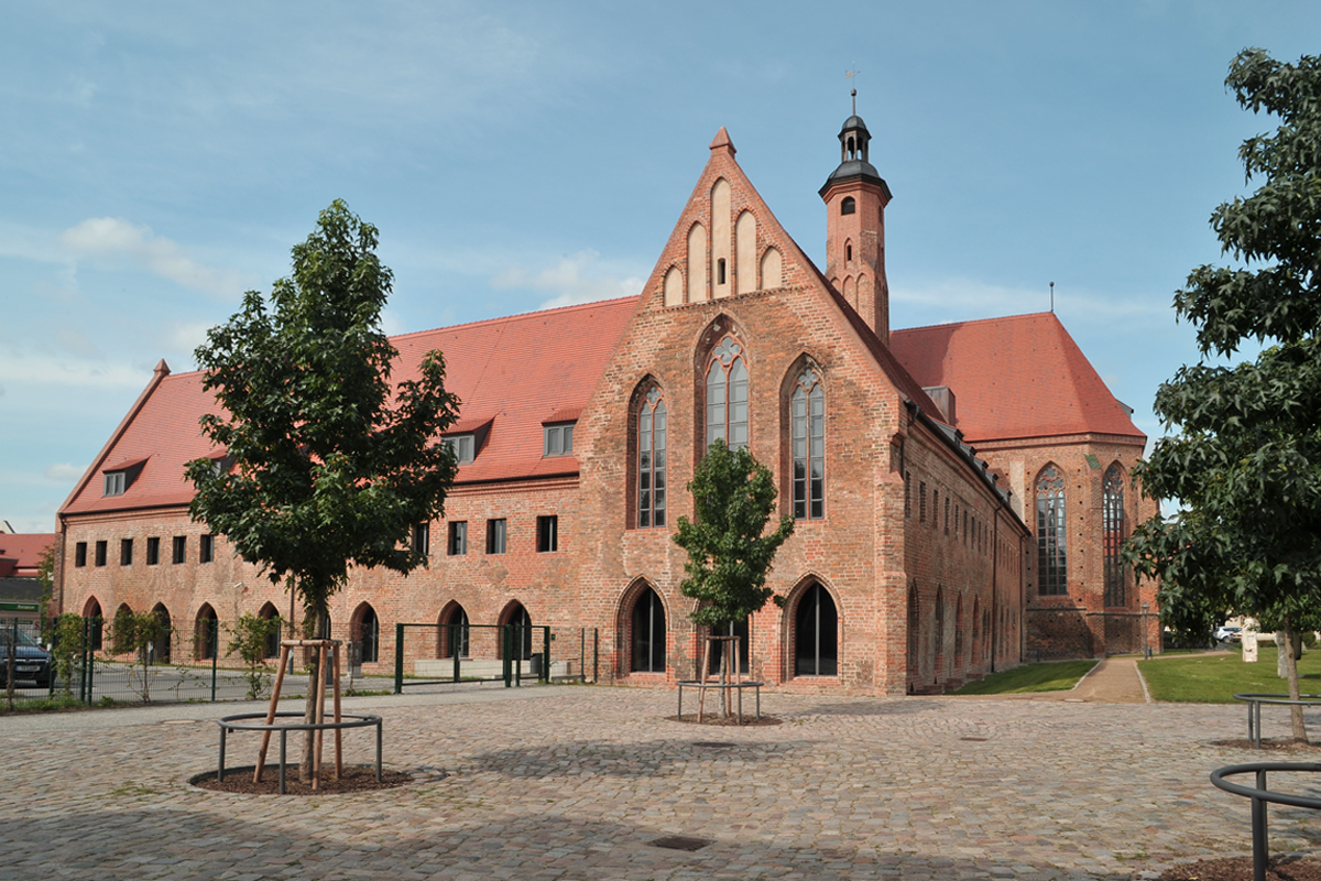 Archäologisches Landesmuseum Brandenburg in the historic Paulikloster, in Brandenburg an der Havel, Germany