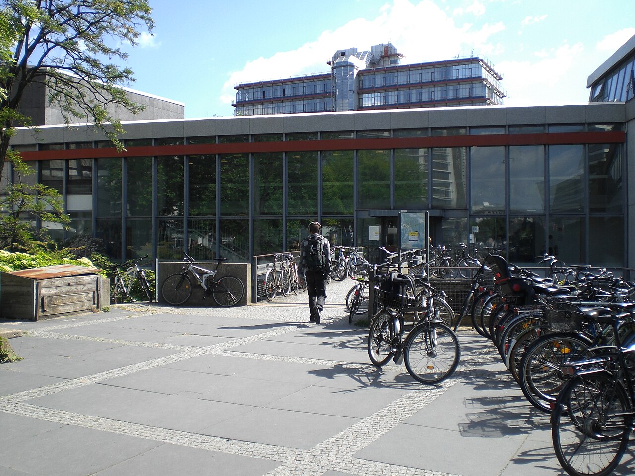 Fassade des Architekturmuseums an der TU Berlin