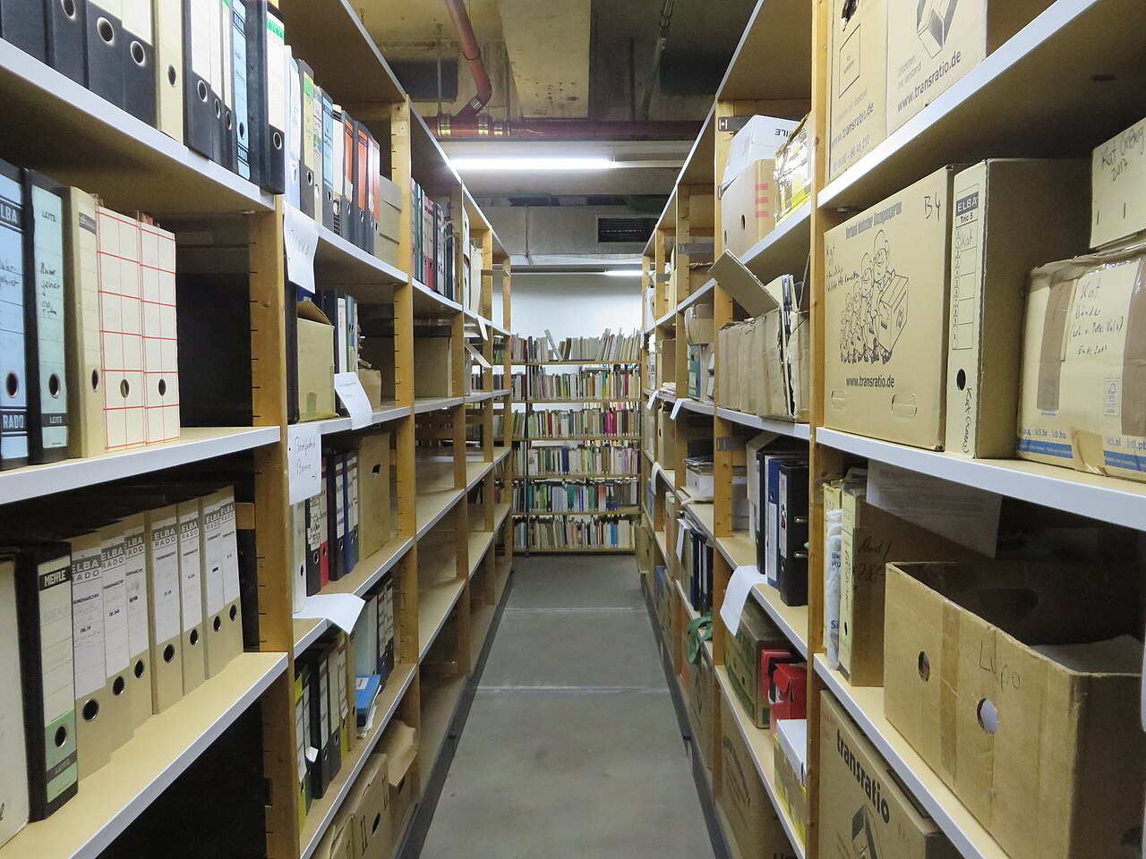 archive Archiv für alternatives Schrifttum ( afas ) in Duisburg, Germany