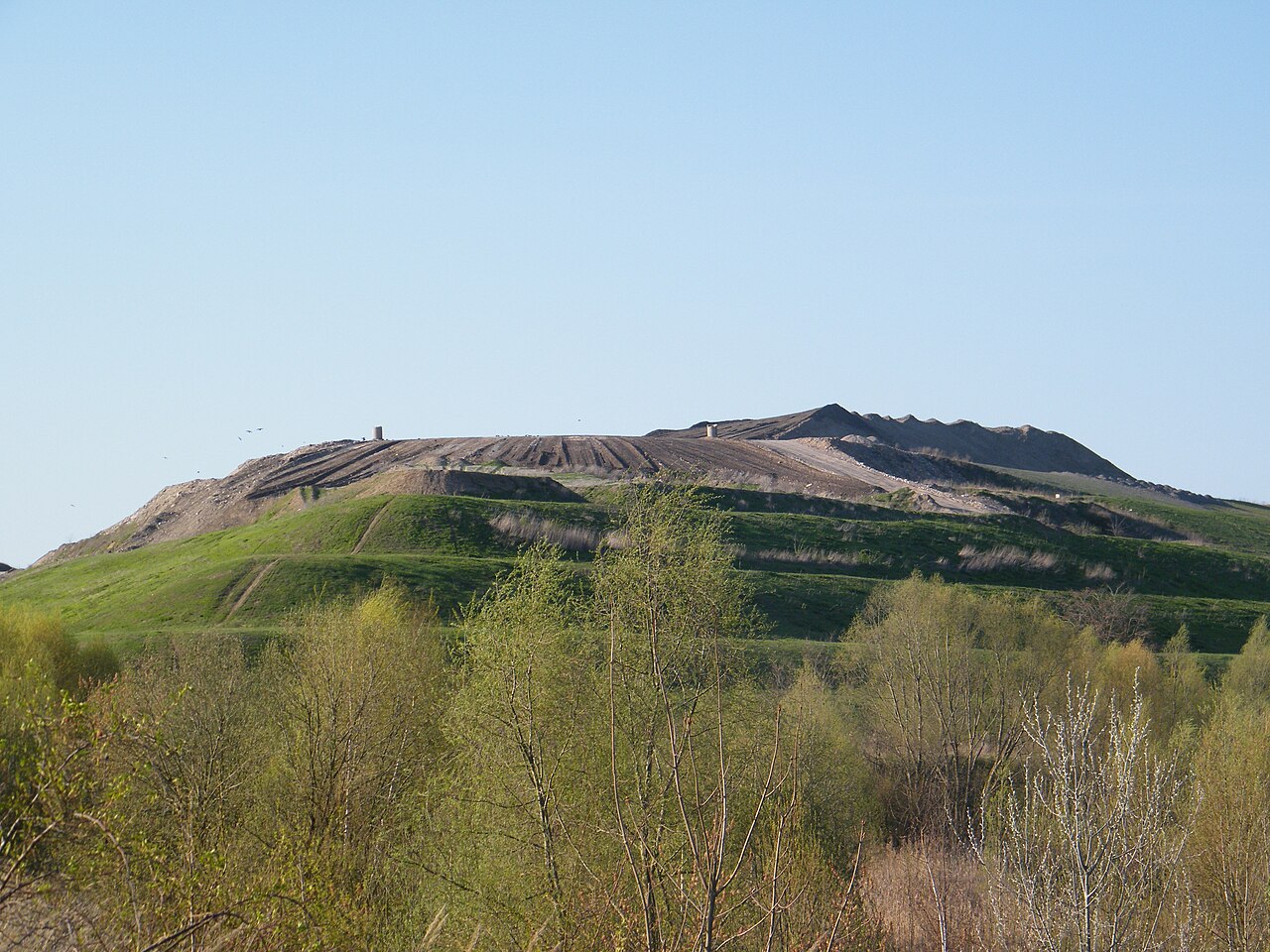 Depony hill Arkenberge, in the North of Berlin