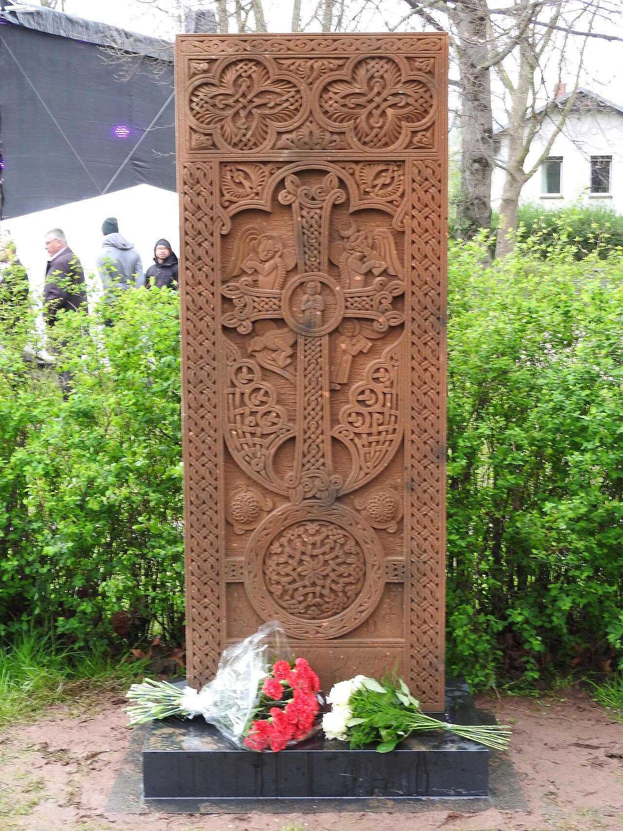 Khatchkar in Jena, Thuringia, Germany