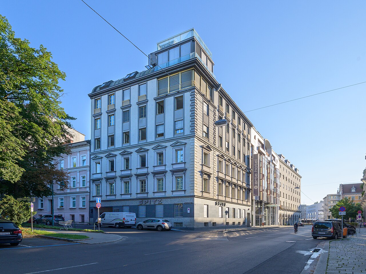 Das ehemalige Hotel Spitz wurde 2007 zu einem Designhotel umgebaut