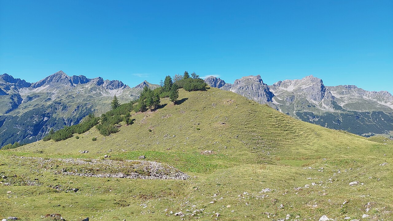 Auf dem Falken in the Allgäu Alps