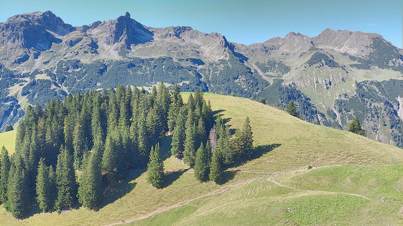 Auf dem Falken in the Allgäu Alps