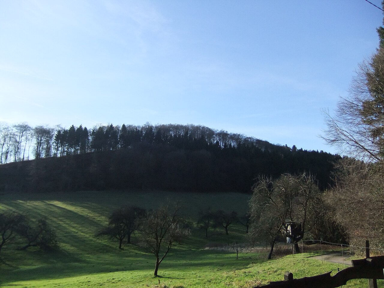 Hügel Auf dem Polle im Teutoburger Wald Bielefeld