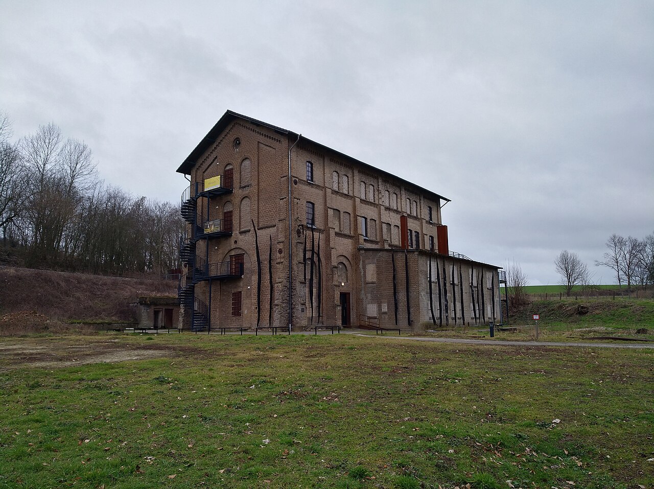 Pumpenhaus des Augustaschachtes in Hasbergen im Jahr 2021