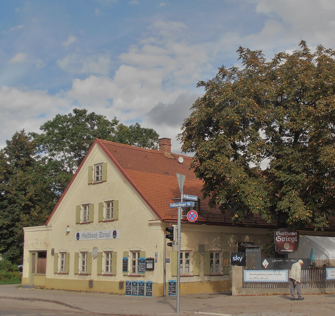 Gasthaus Spiegl in der Feldmochinger Str