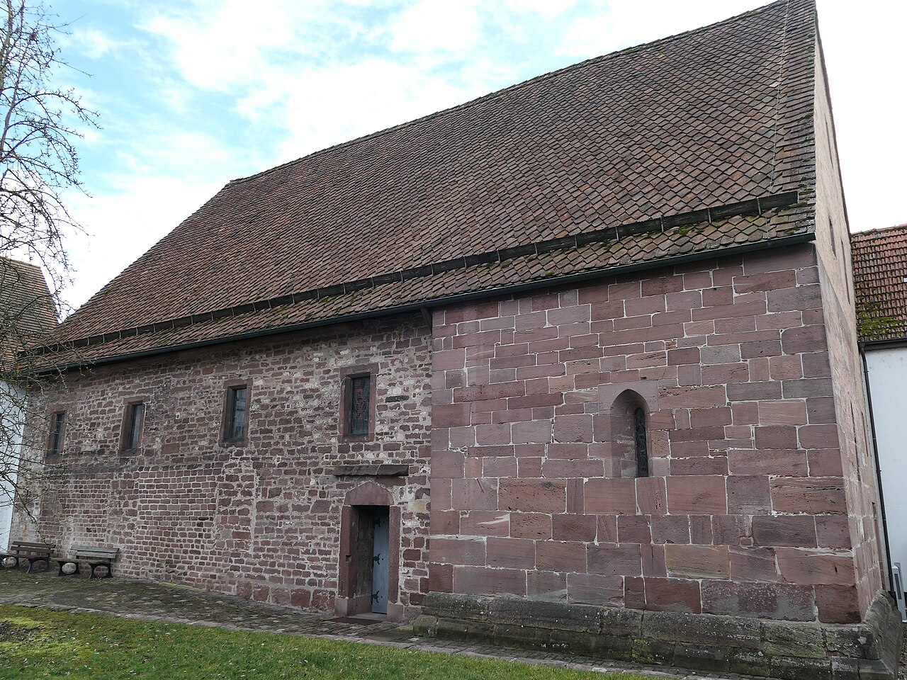 Aurelius Hirsau Nordansicht Turmstumpf Nordwest Langhaus