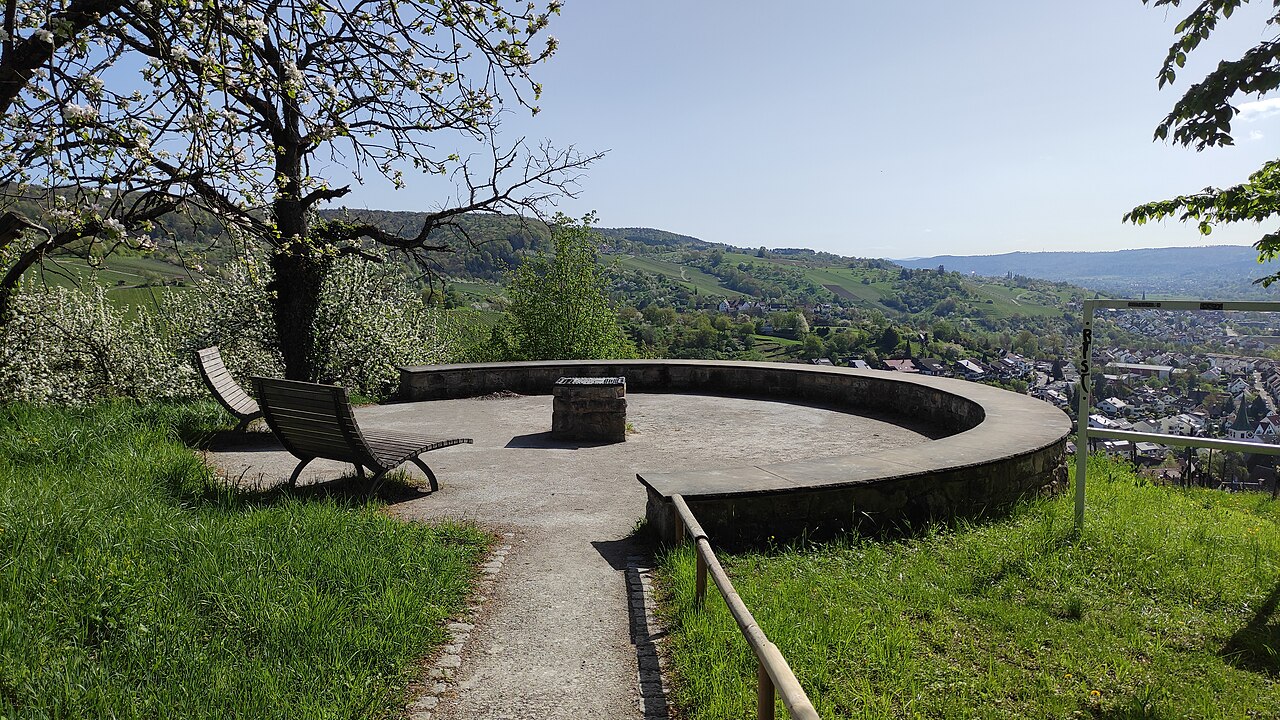 Aussichtspunkt Steinfelsen in Remshalden-Grunbach