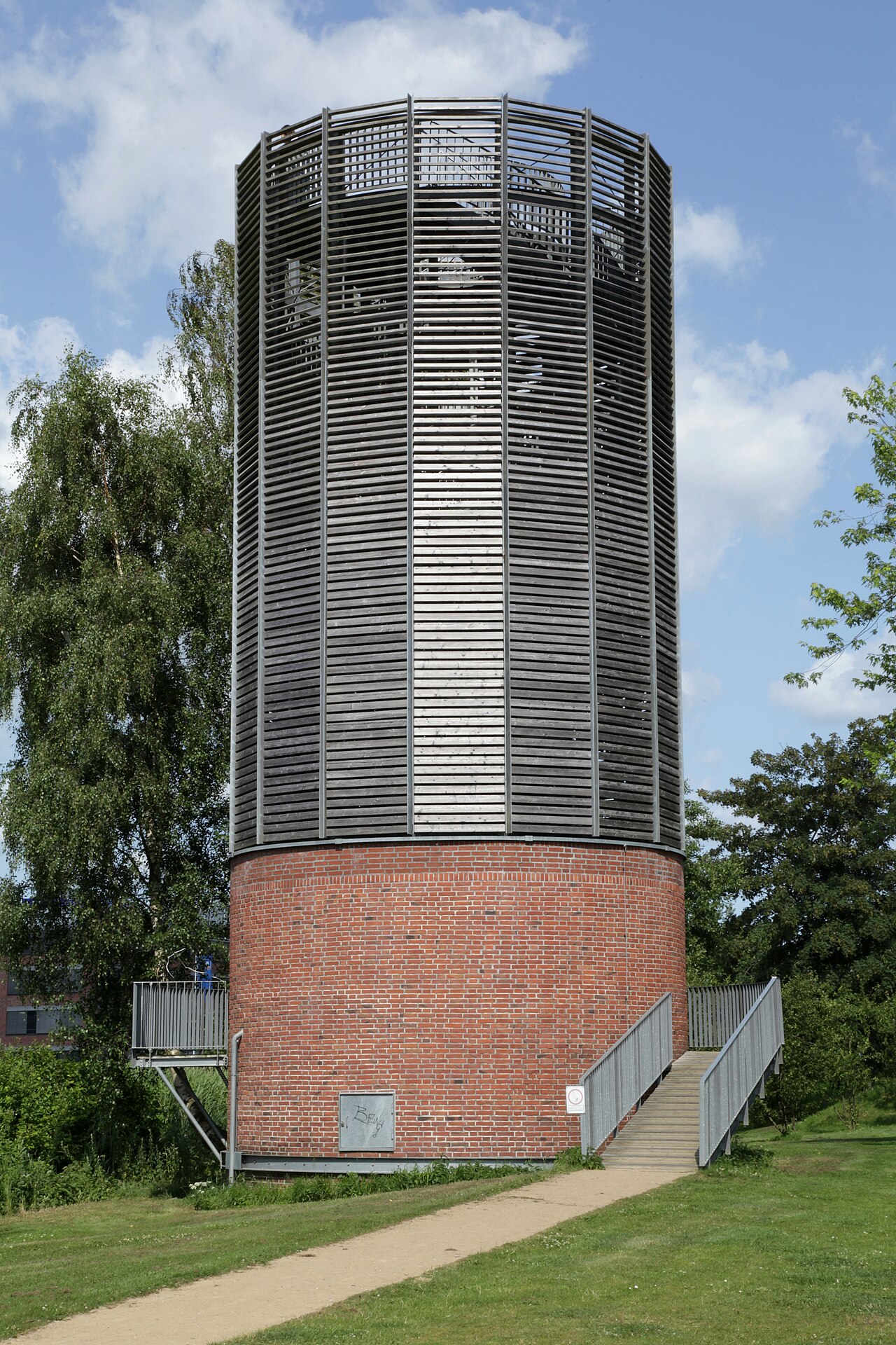 Aussichtsturm in den Königswiesen in Schleswig