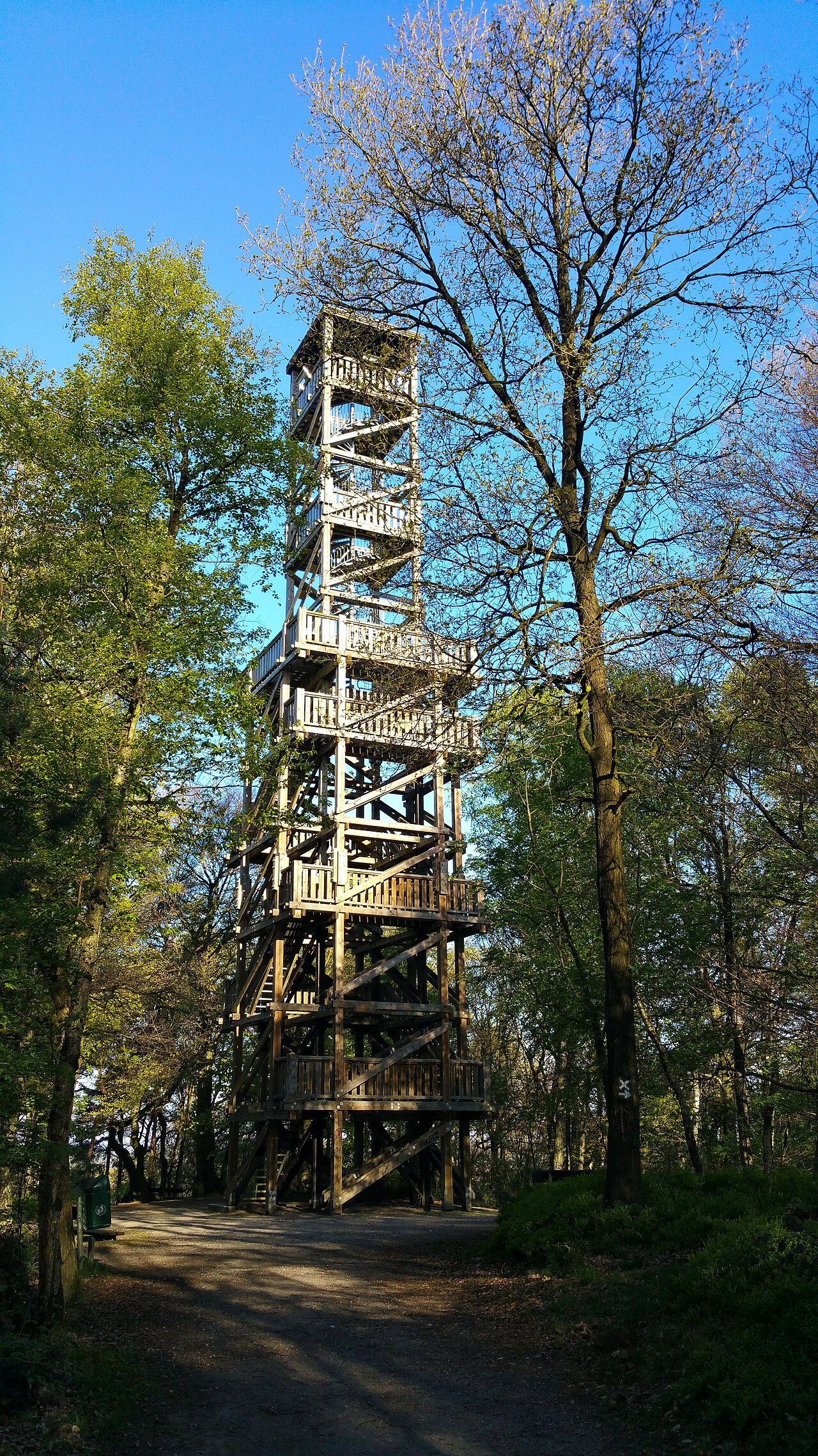Aussichtsturm auf dem Taubenberg (Nettetal), Foto vom 29