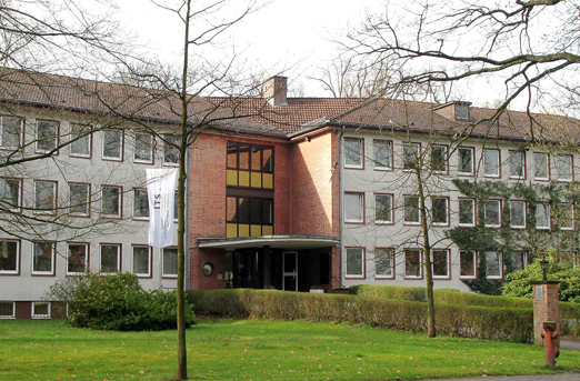 The main building of the International Tracing Service (ITS) in Bad Arolsen, Germany
