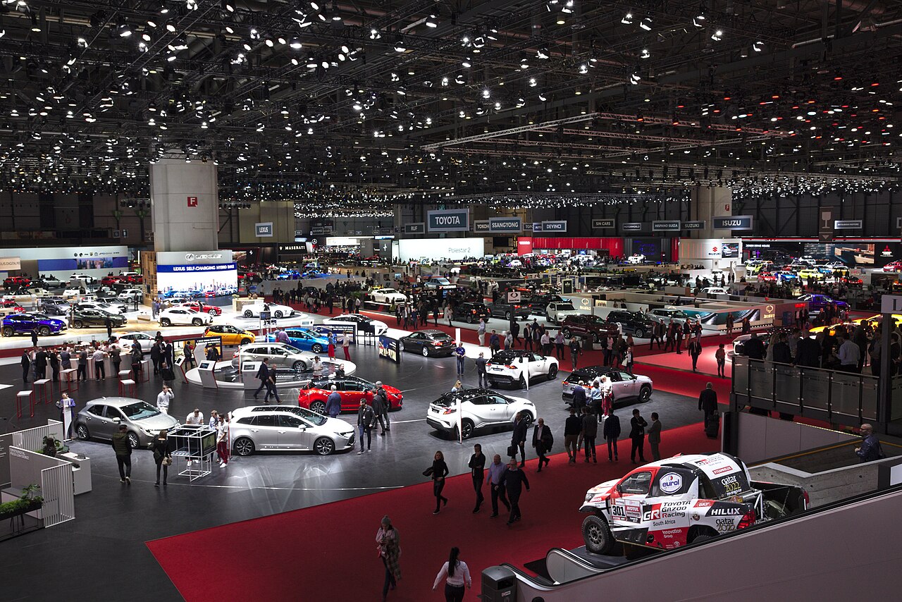 Hall 4 at Geneva Motor Show 2019