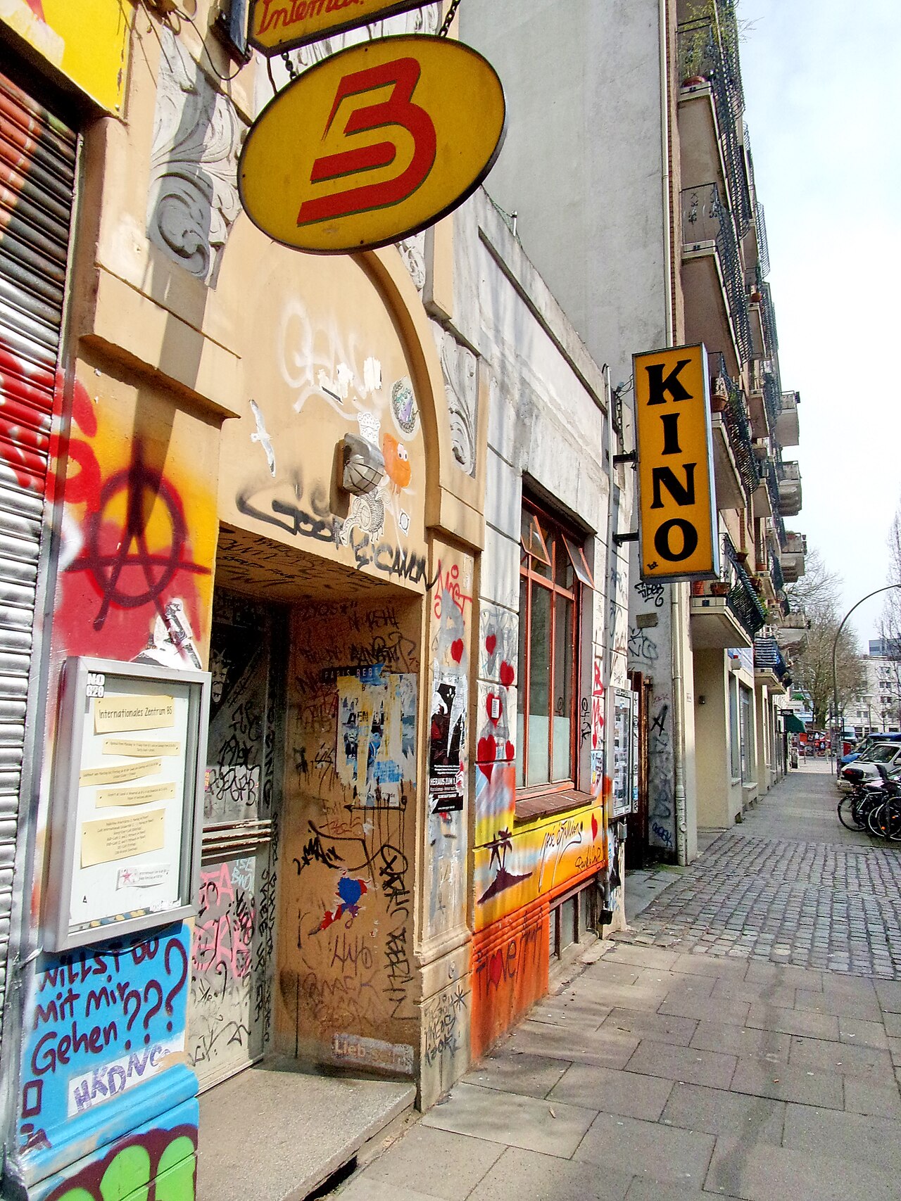 Das Kino B-Movie befindet sich in der Brigittenstraße 5 in Hamburg-St