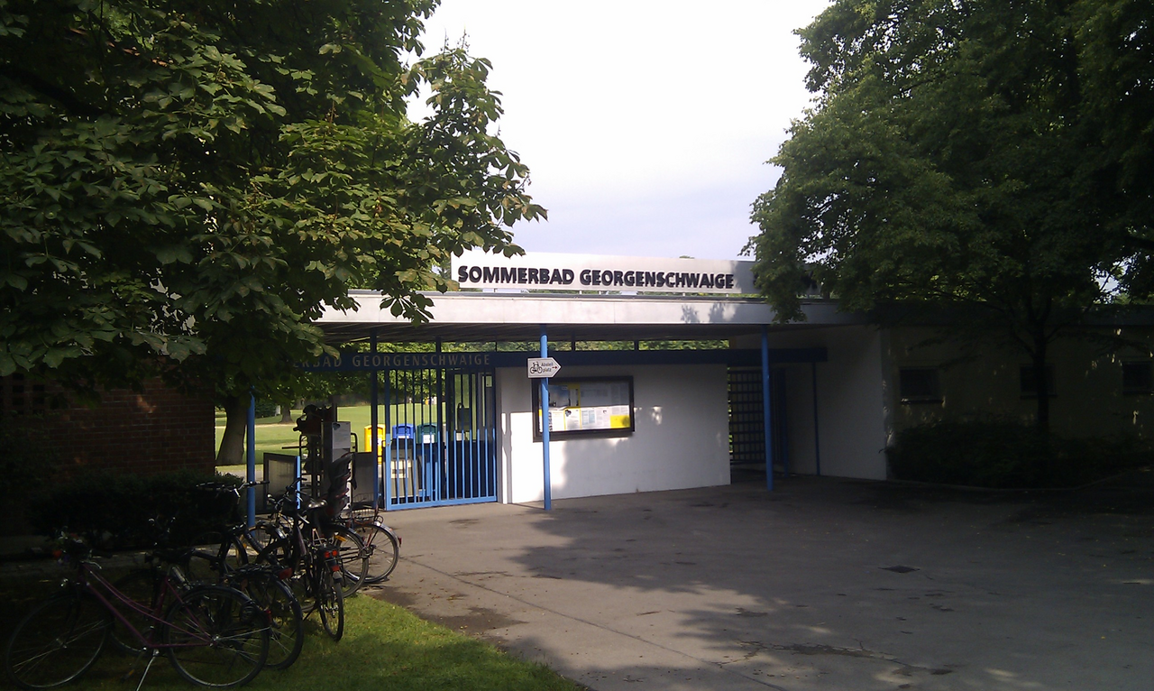 Sommerbad Georgenschwaige, Belgradstraße, München
