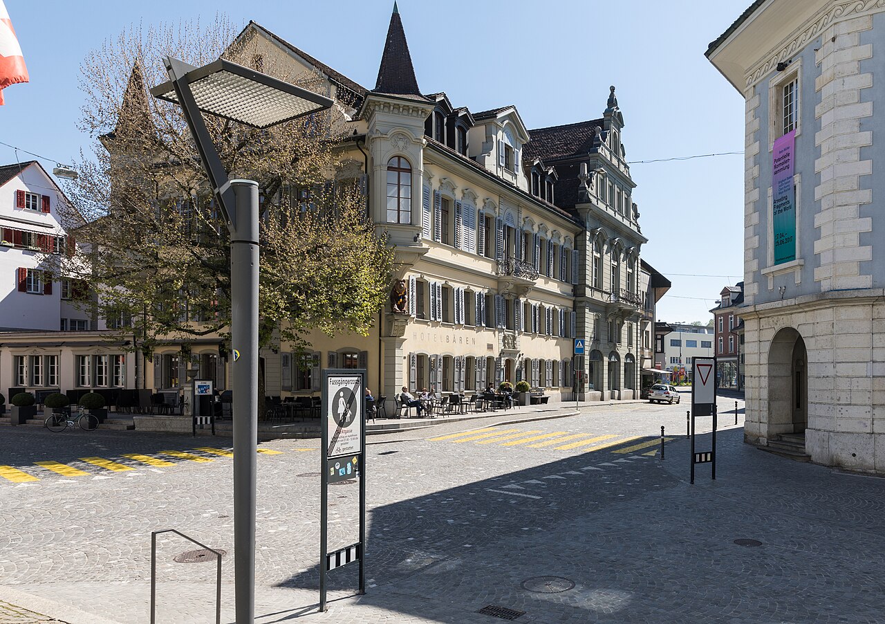 Hotel "Bären" in Langenthal, Kanton Bern ( Switzerland )