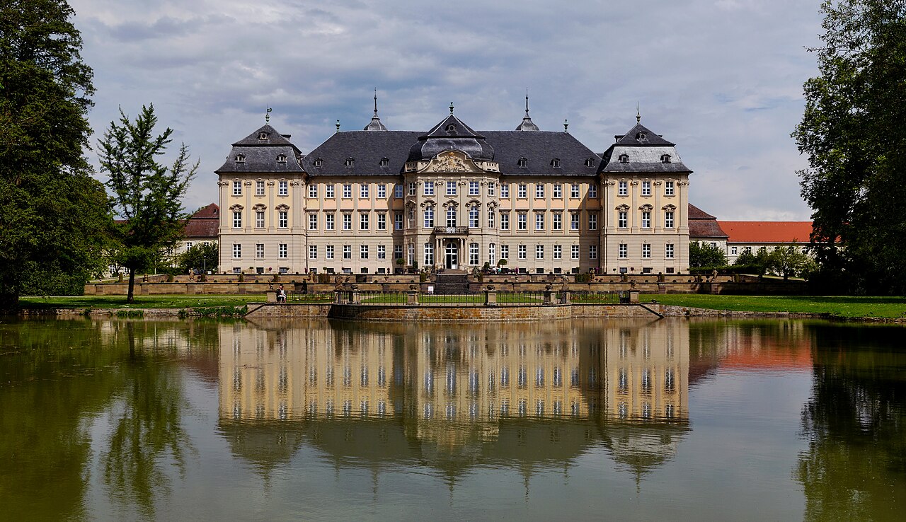 Das Schloss Werneck liegt in Werneck im unterfränkischen Landkreis Schweinfurt