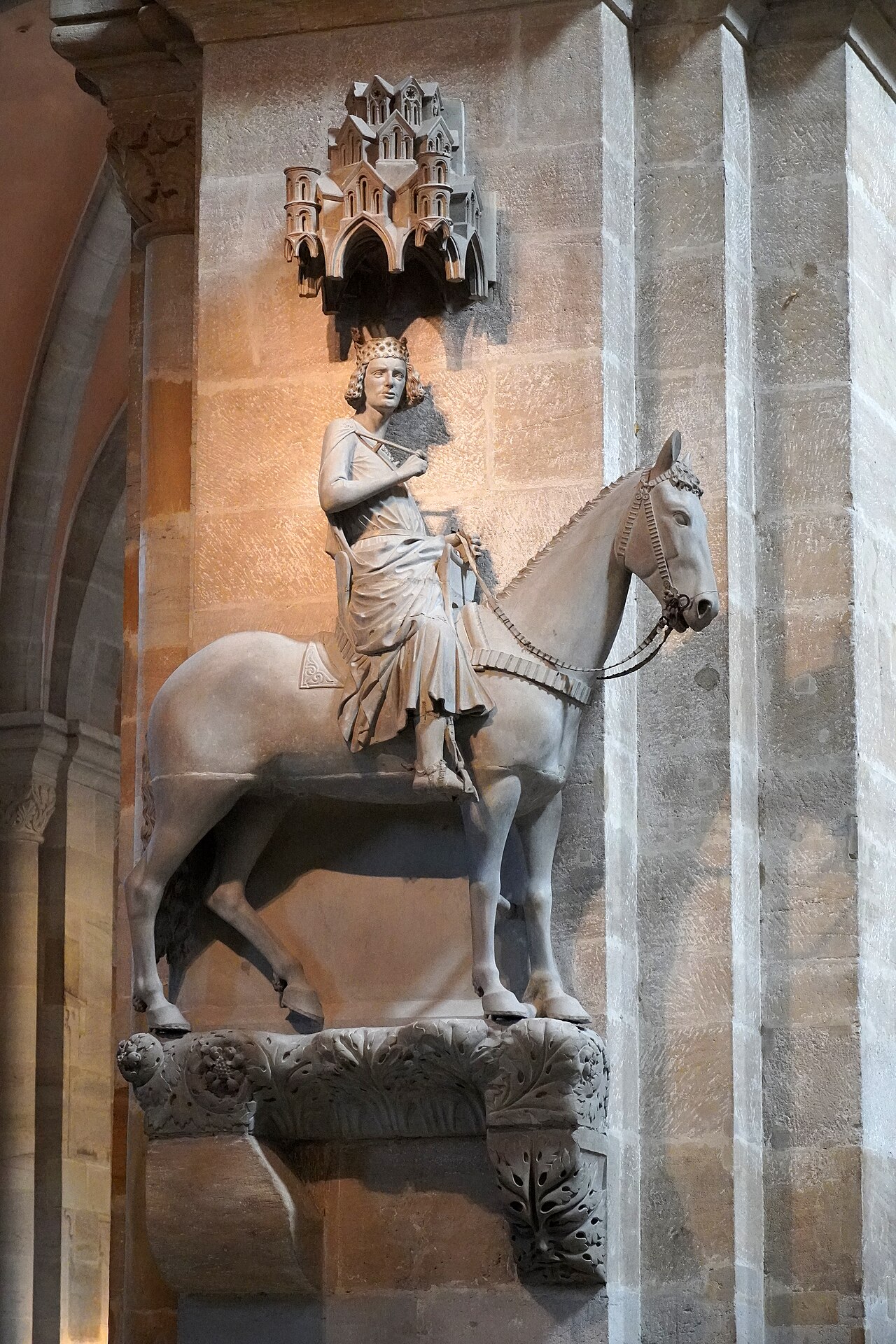 2020-07-03 07-05 Franken 102 Bamberg, Dom, Bamberger Reiter