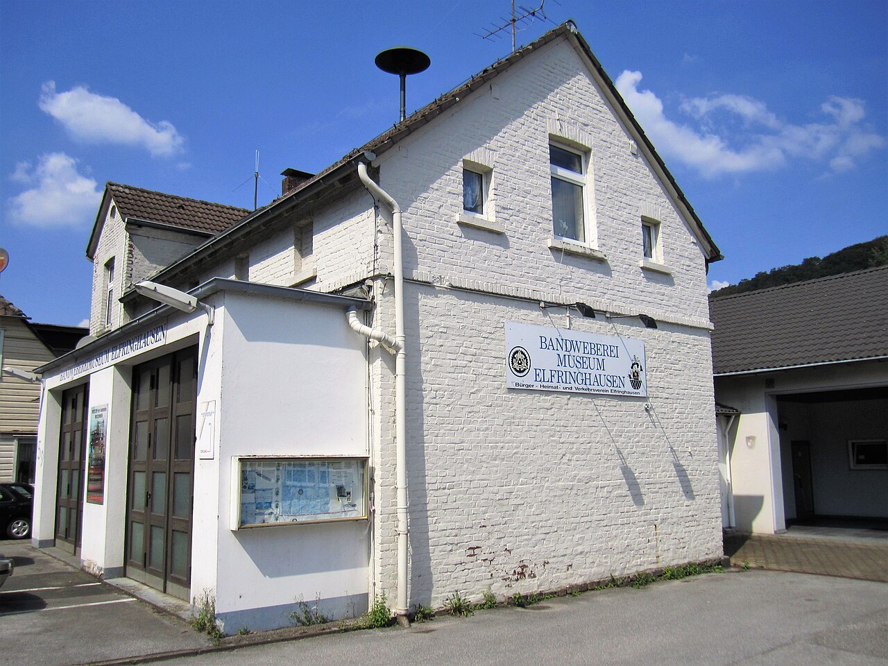 Bandwebereimuseum Elfringhausen im Hattinger Ortsteil Oberelfringhausen, Felderbachstraße 59