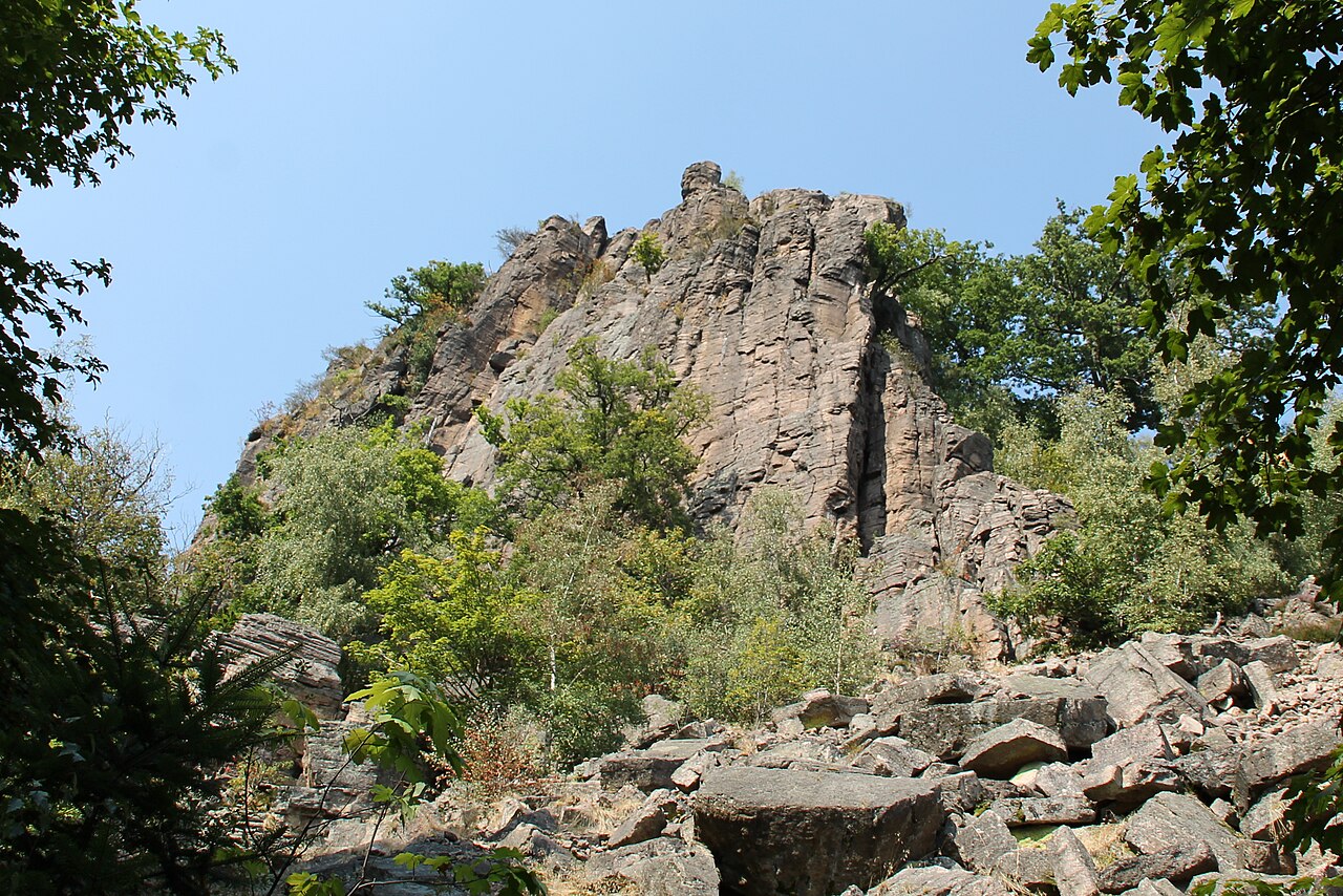 Schöner Blick auf die Battertfelsen (Badener Wand) Baden-Baden