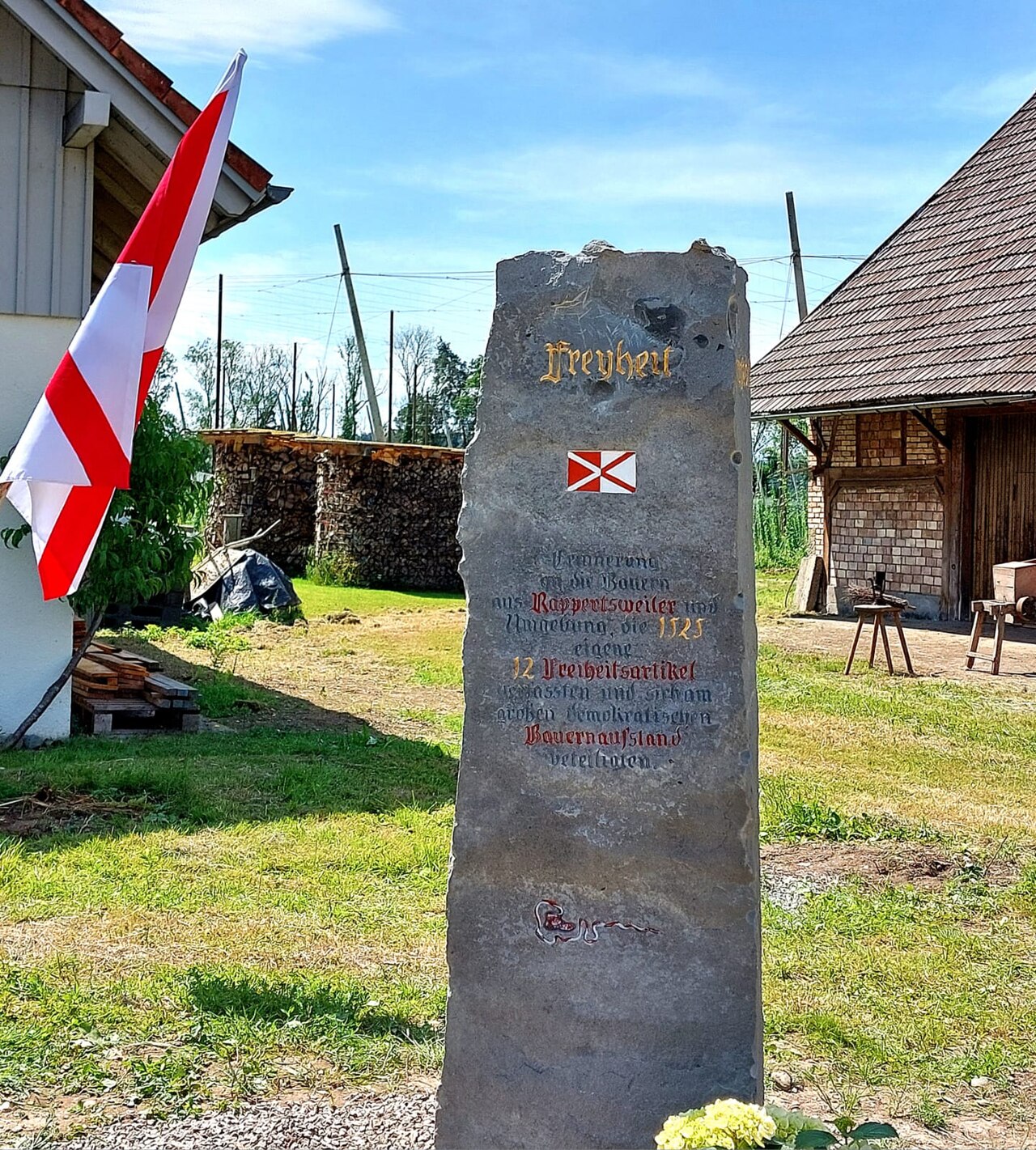 Denkmal für die Rappertsweiler Bauern im Deutschen Bauernkrieg 1524/25