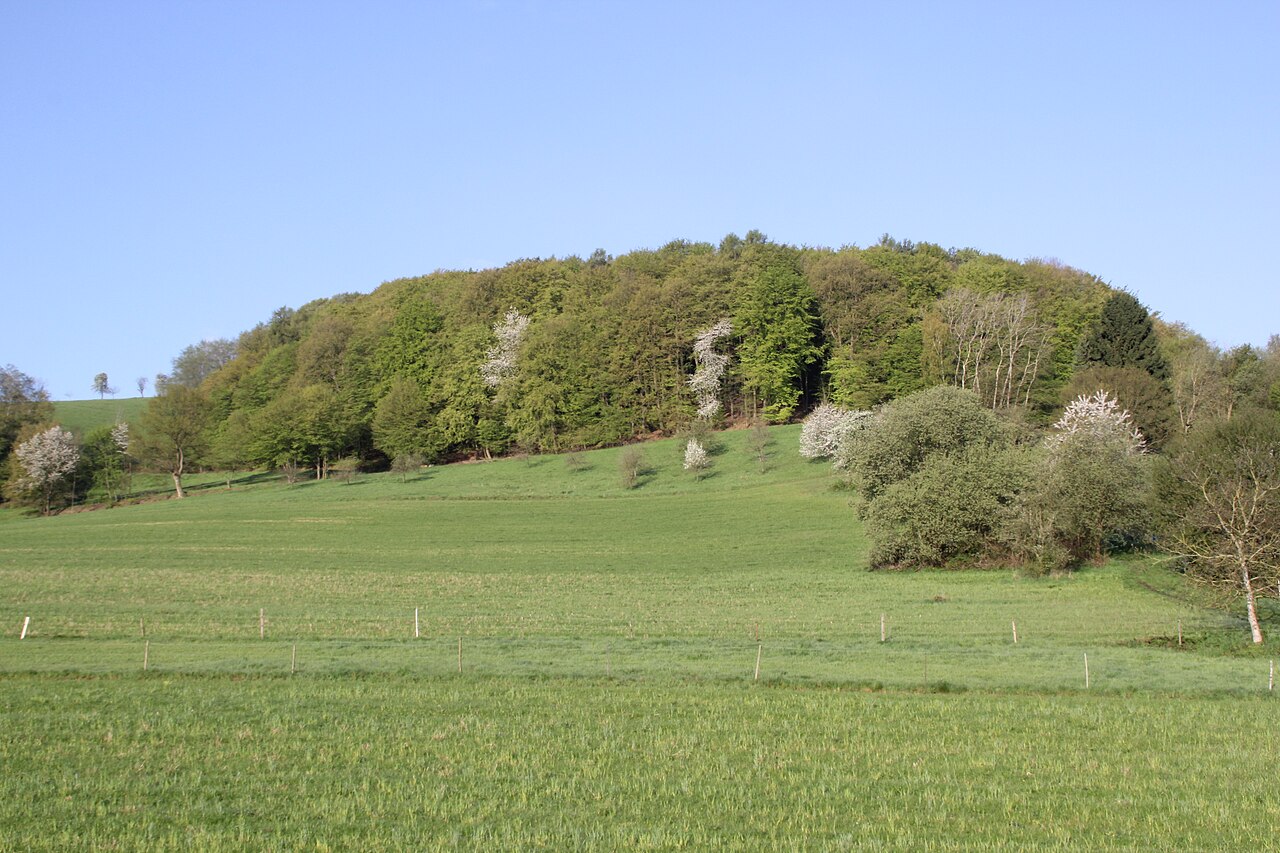 Der Bauersberg bei Mömbris im Landkreis Aschaffenburg, Bayern