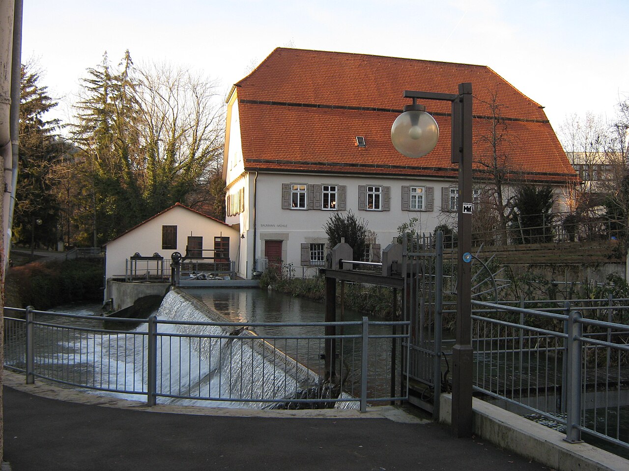 Das Gebäude der ehemaligen Baumann'sche Mühle in der Josefstr
