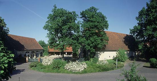 Aussenansicht des Baumberger-Sandstein-Museum