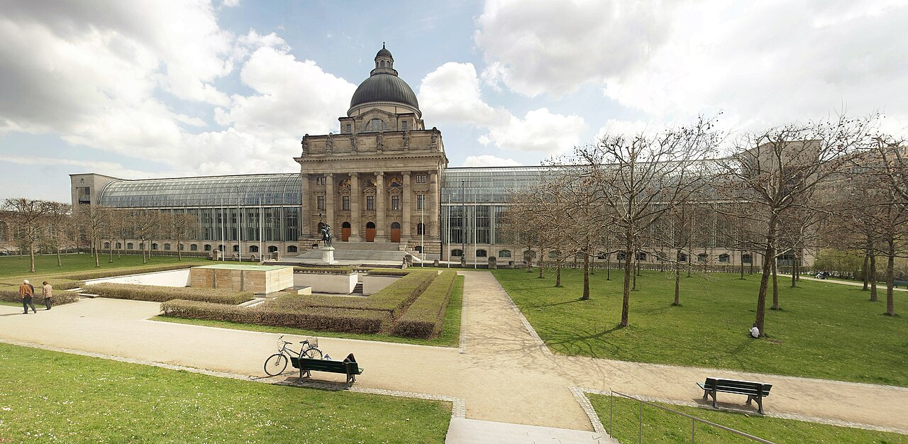 Bavarian state chancellery, minister president's office, Munich