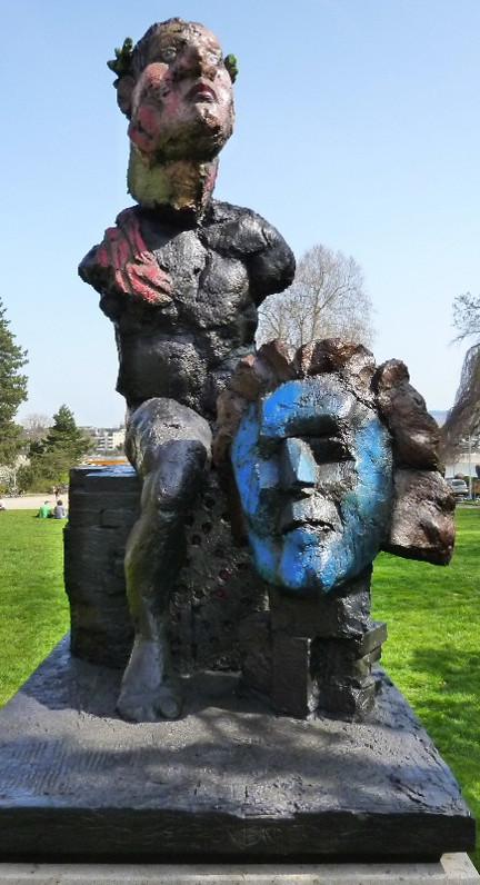 Markus Lüpertz : Beethoven (2014) – Stadtgarten Bonn