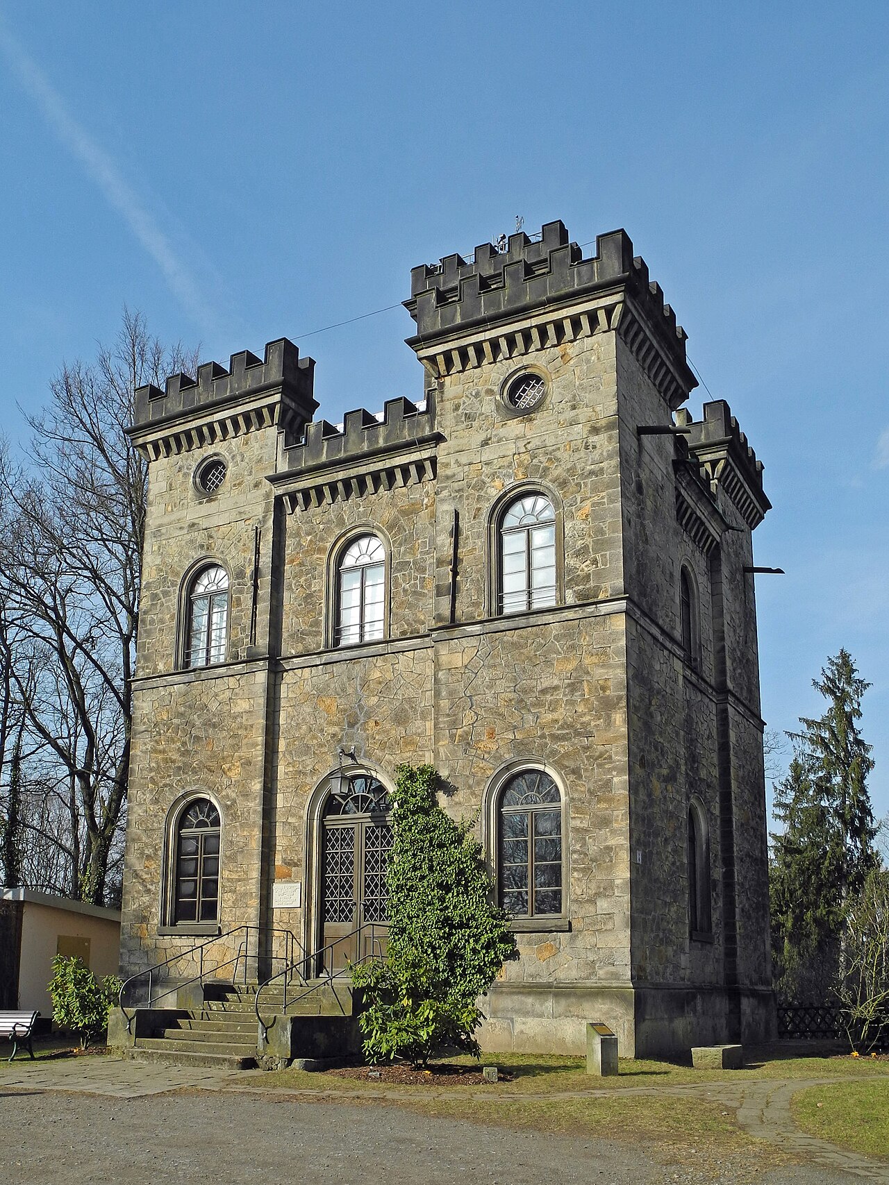 Das Belvedere auf der Schönen Höhe in Elbersdorf, OT von Dürrröhrsdorf-Dittersbach