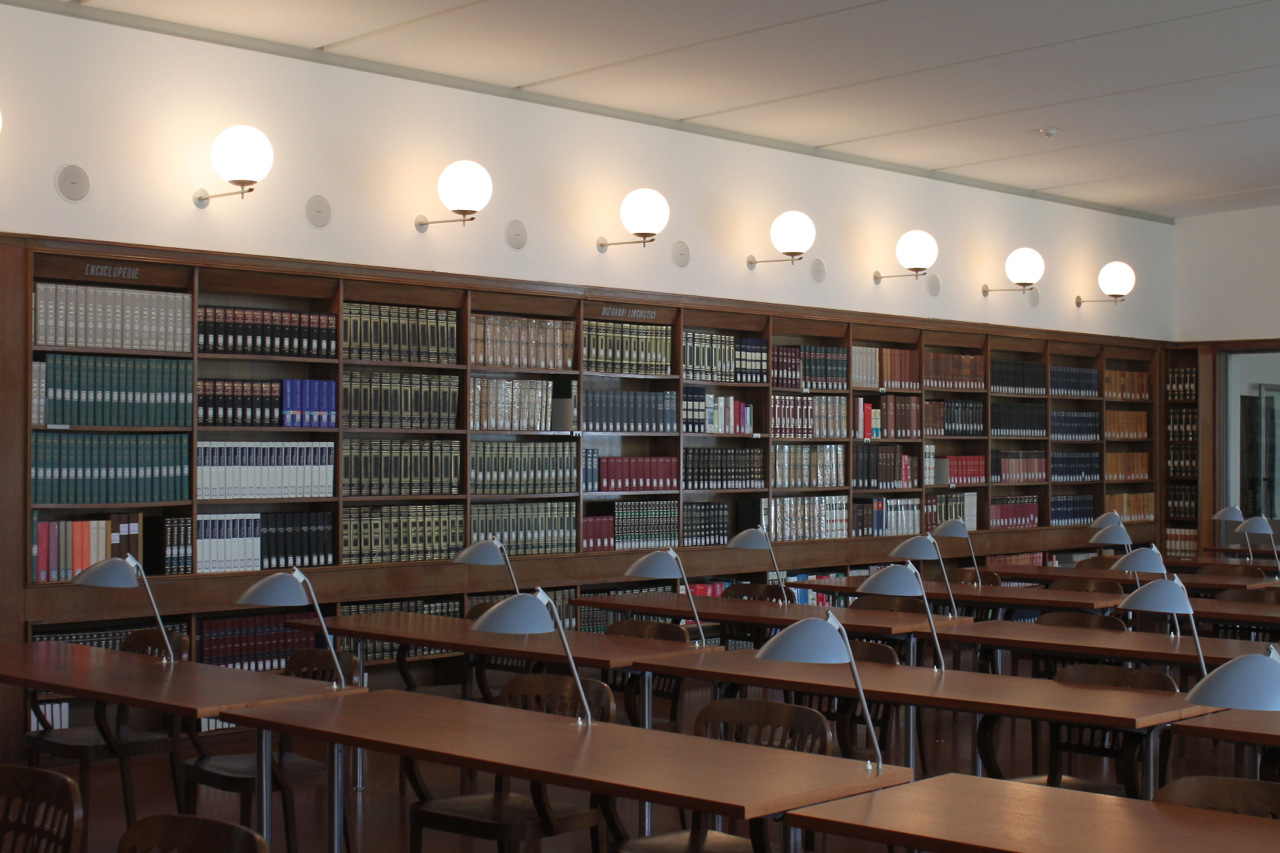 Tami reading room, Biblioteca cantonale Lugano