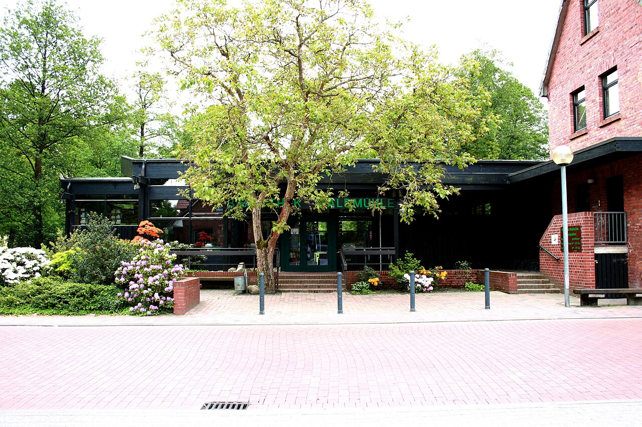 Bibliothek Waldmühle am Mühlenweg in Soltau
