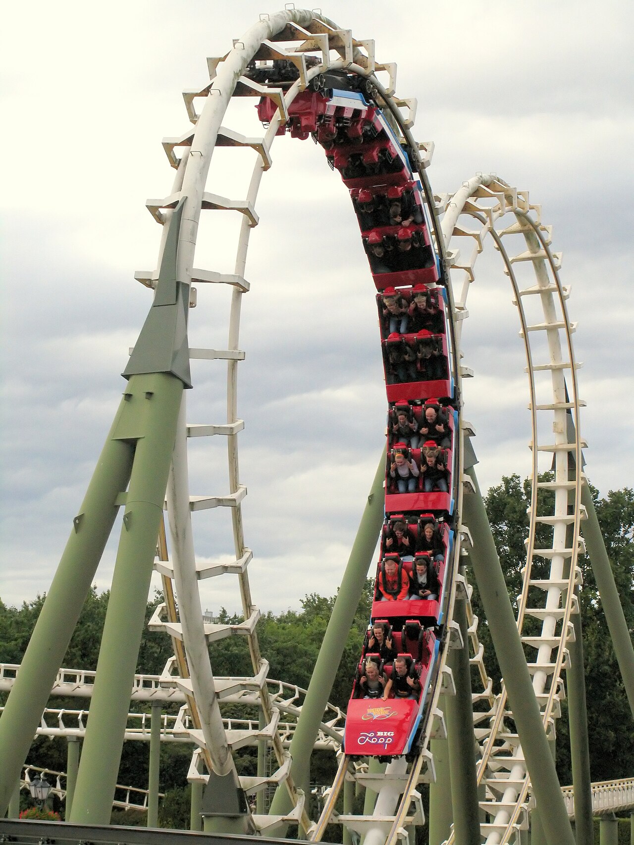 Big Loop at Heide-Park , Soltau, Germany